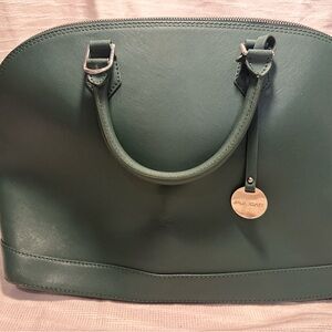 Pulicati Forest Green Satchel